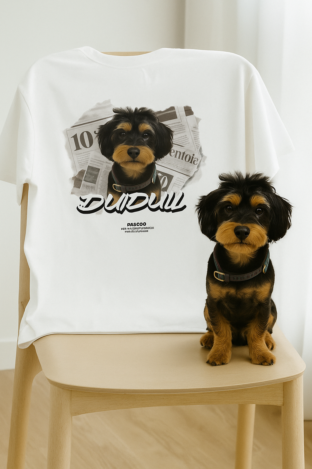 customised pet t-shirt