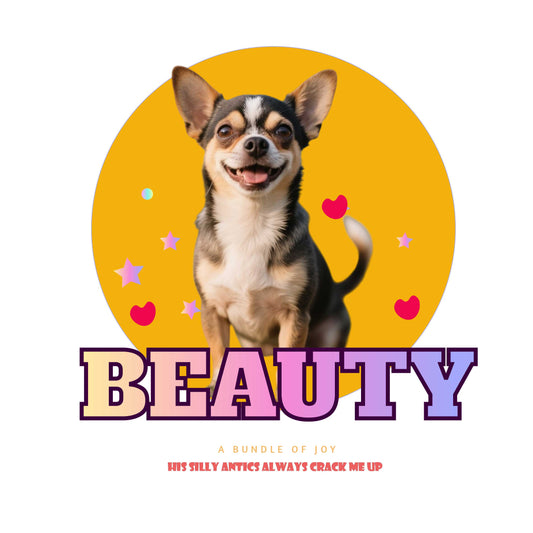 EverWags Custom Pet Tote Bag | Personalised Pet Photo Bag