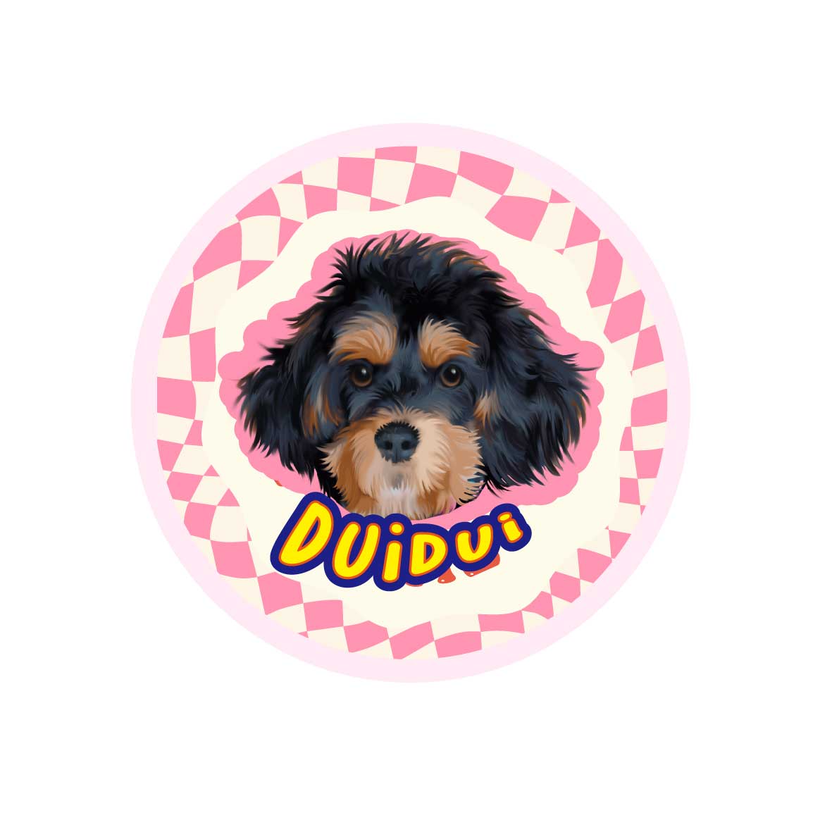 EverWags Custom Pet Mat | Personalised Dog Food Mat & Door Mat