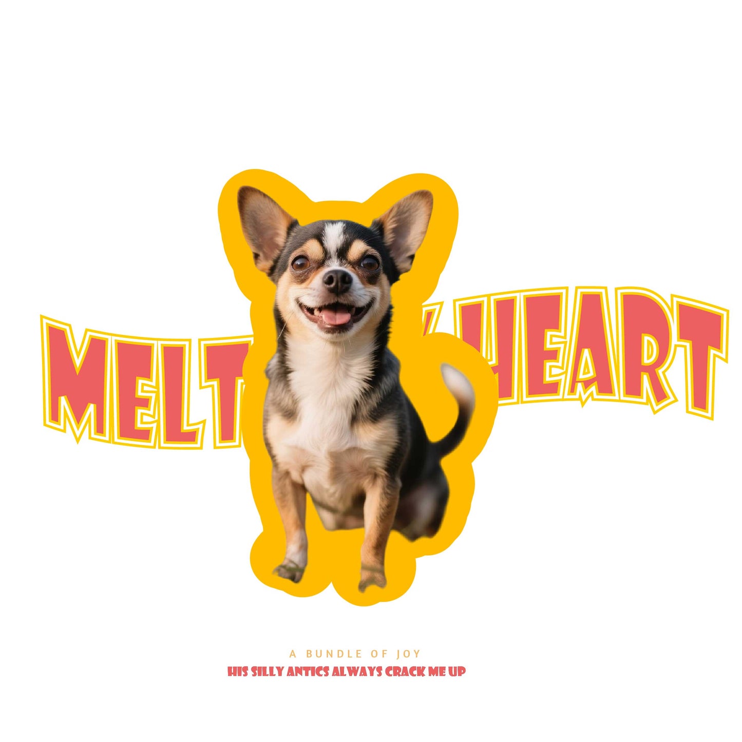 EverWags Custom Pet Tote Bag | Personalised Pet Photo Bag