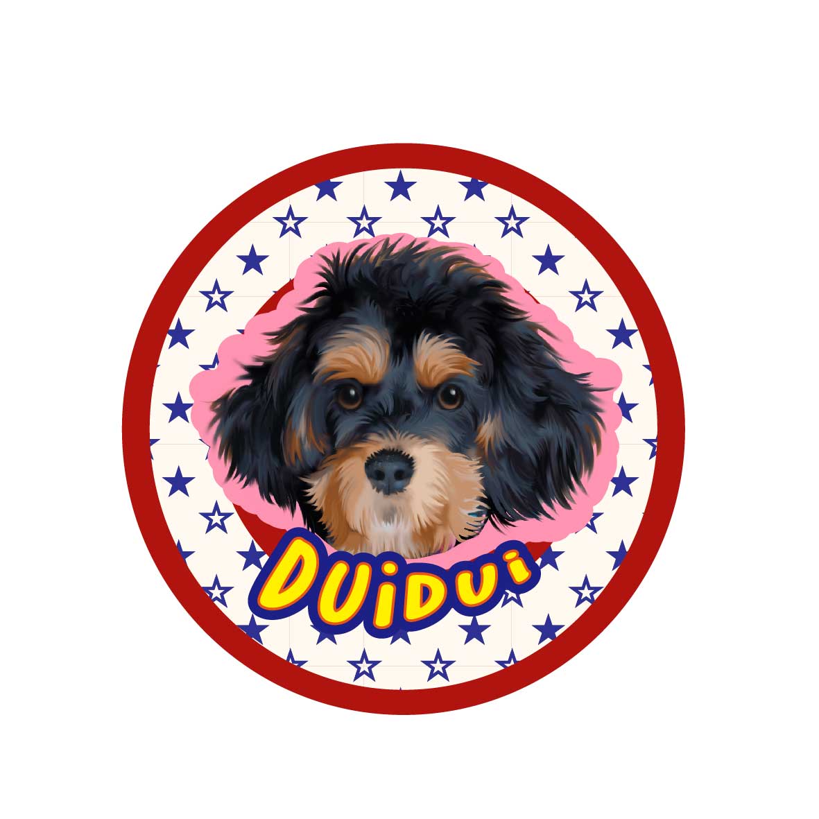 EverWags Custom Pet Mat | Personalised Dog Food Mat & Door Mat