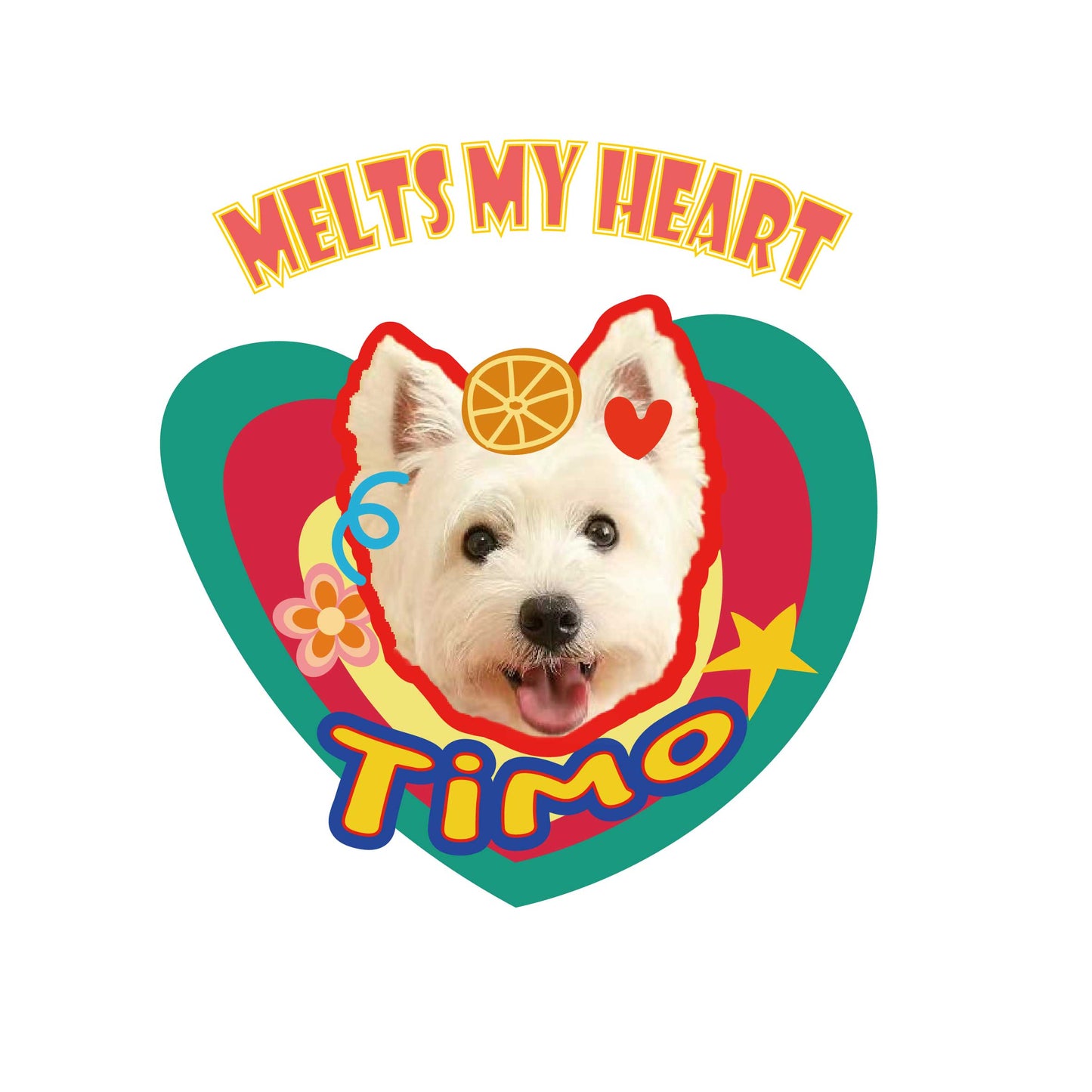 EverWags Custom Pet Tote Bag | Personalised Pet Photo Bag