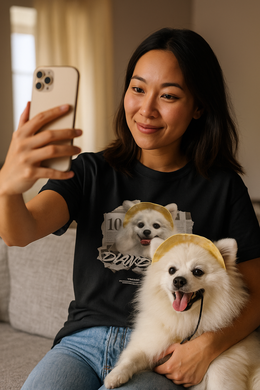 customised pet t-shirt